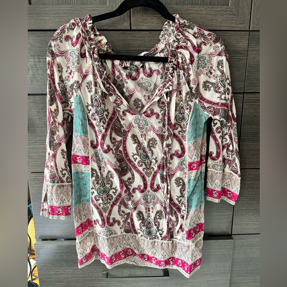 Lucky Brand tunic shirt.